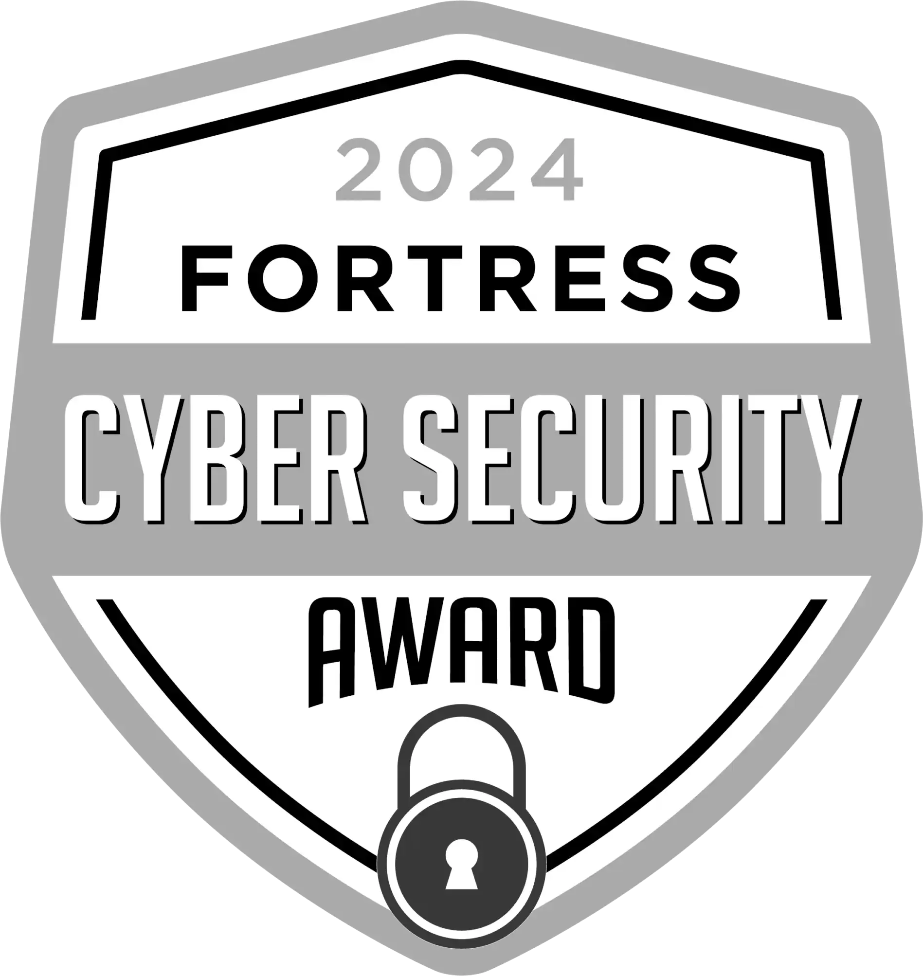 Inspiro business intelligence group fortress cybersecurity awards badge
